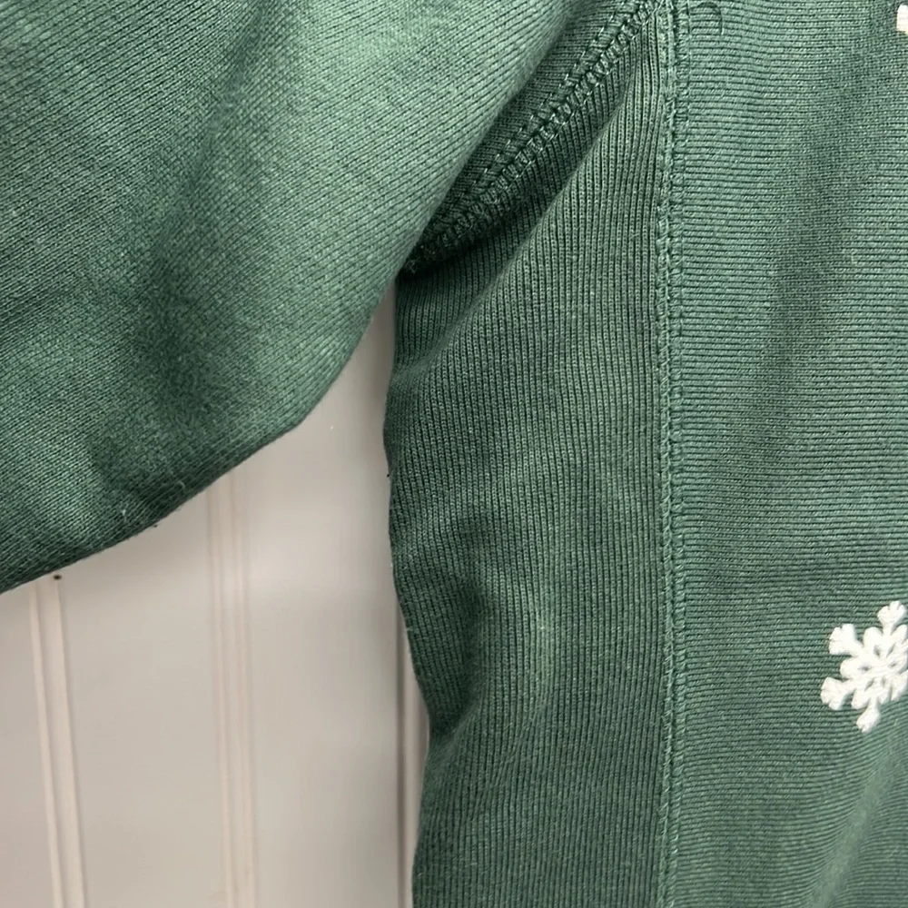 Old Camp Whiskey Reverse Weave Sweat Shirt Hunter Green Independent Trading Sz S - Picture 4 of 7